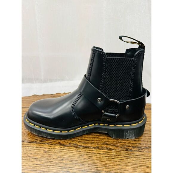 Dr Martens NWOT Wincox Smooth Leather Buckle Boots - Picture 12 of 13